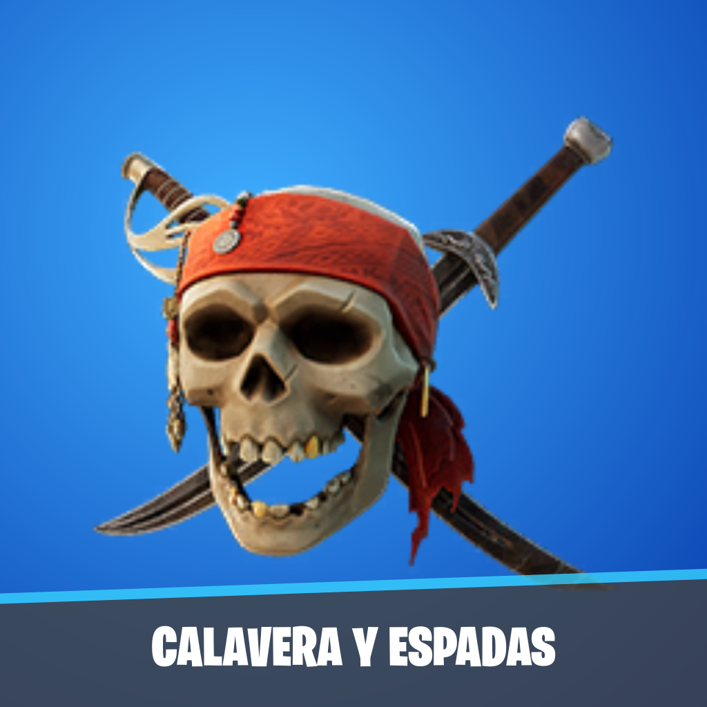 Calavera y espadas